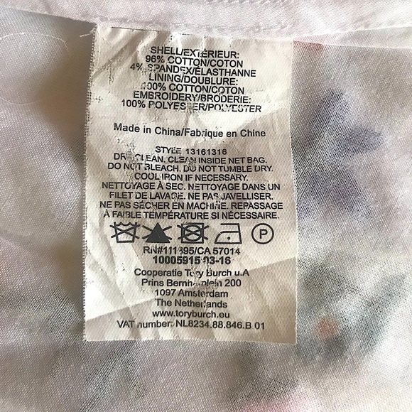 TORY BURCH Cassie Delphi Embroidered Skirt - Picture 13 of 14